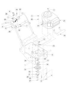 Part Location Diagram of 01009792 MTD Muffler